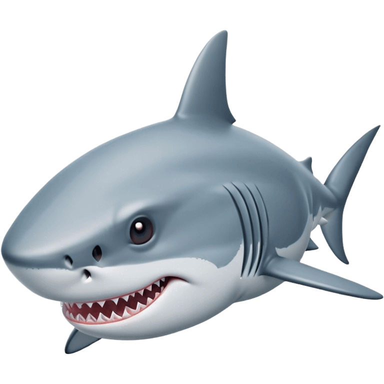 Shark is dumb emoji