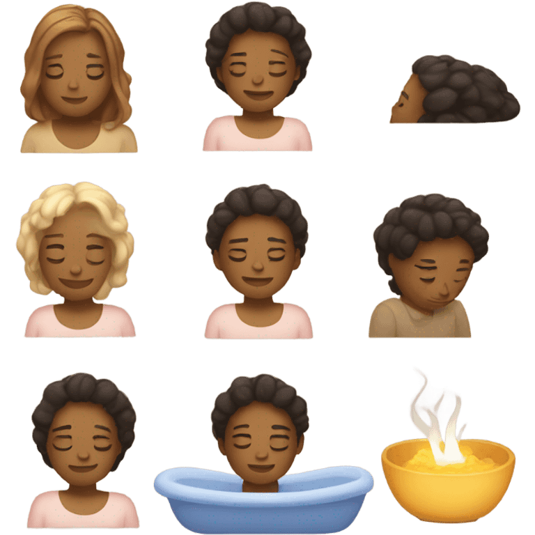 Better self care and rest  emoji