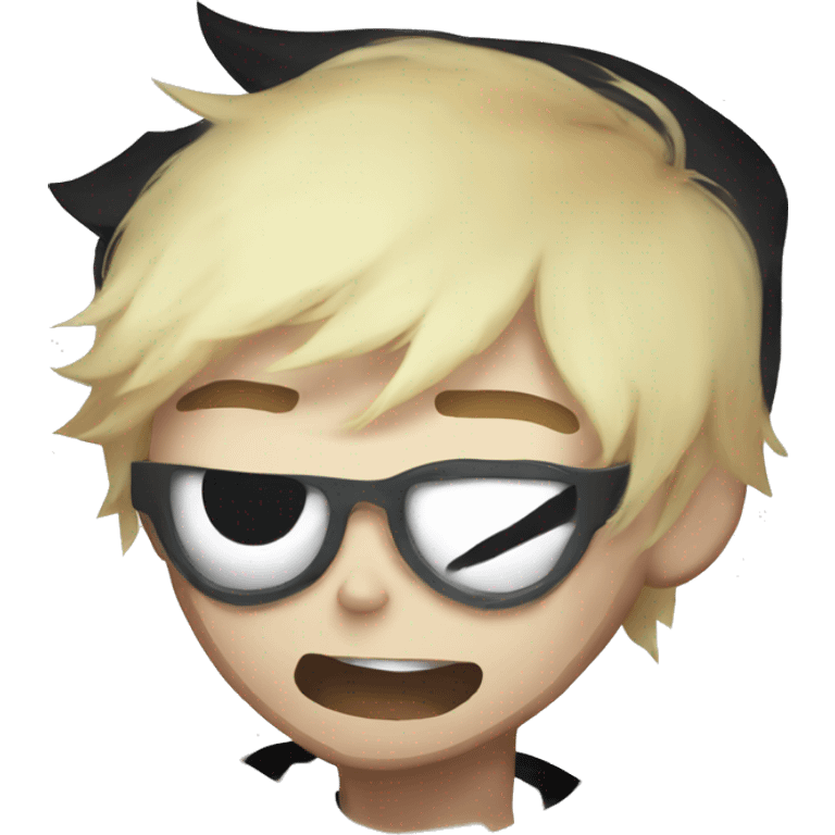 DIRK STRIDER FROM HOMESTUCK CRYING emoji