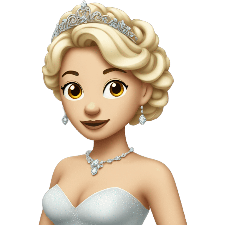 Princess with nose piercing emoji