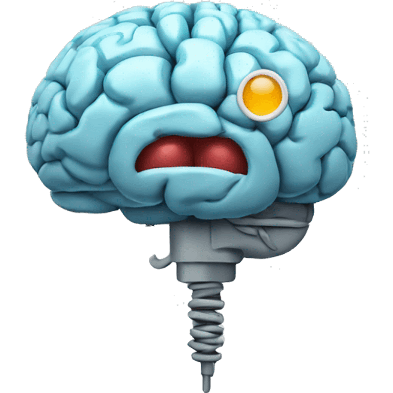 brain with a plug emoji