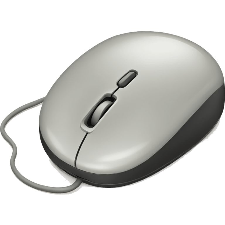 vintage computer mouse emoji