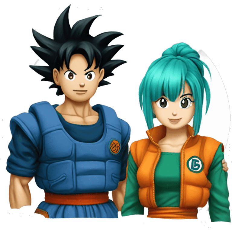 goku + bulma emoji