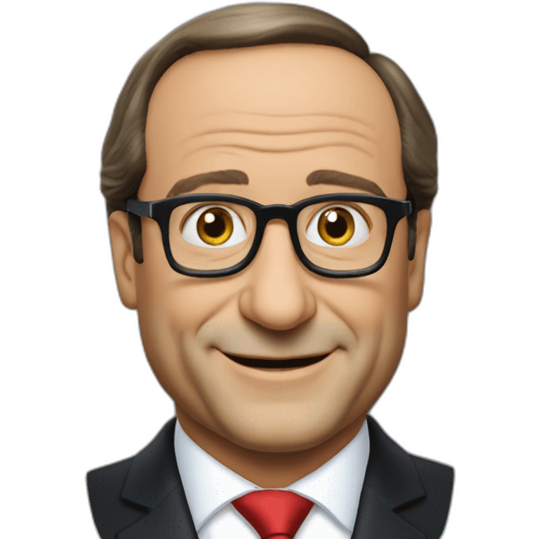 Francois Hollande choquer emoji