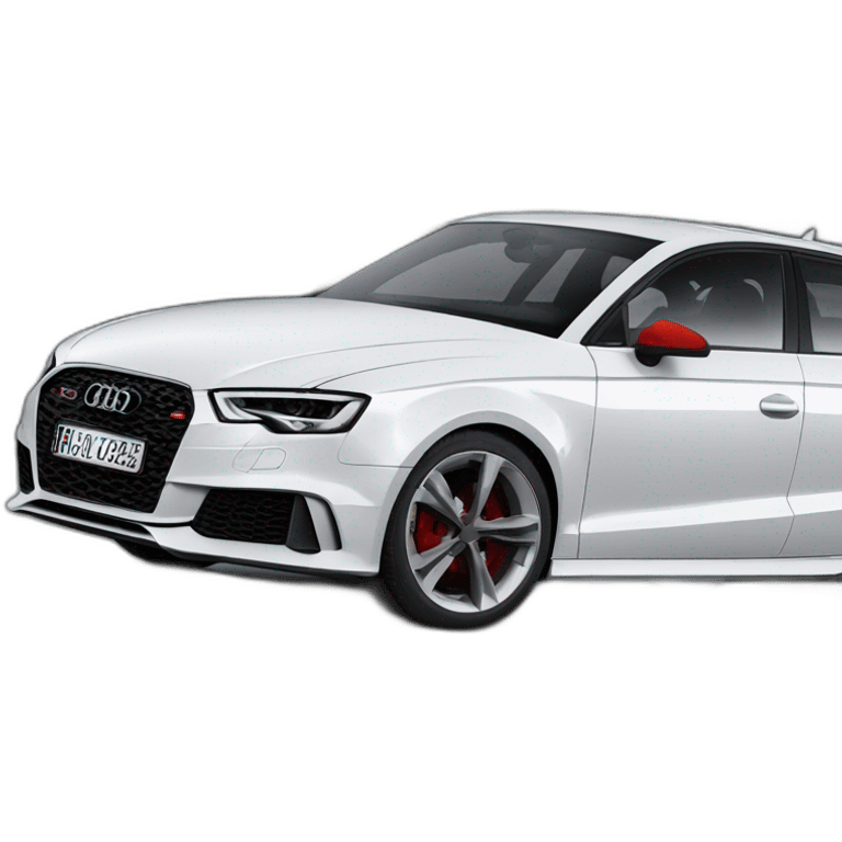 RS3 audi white emoji