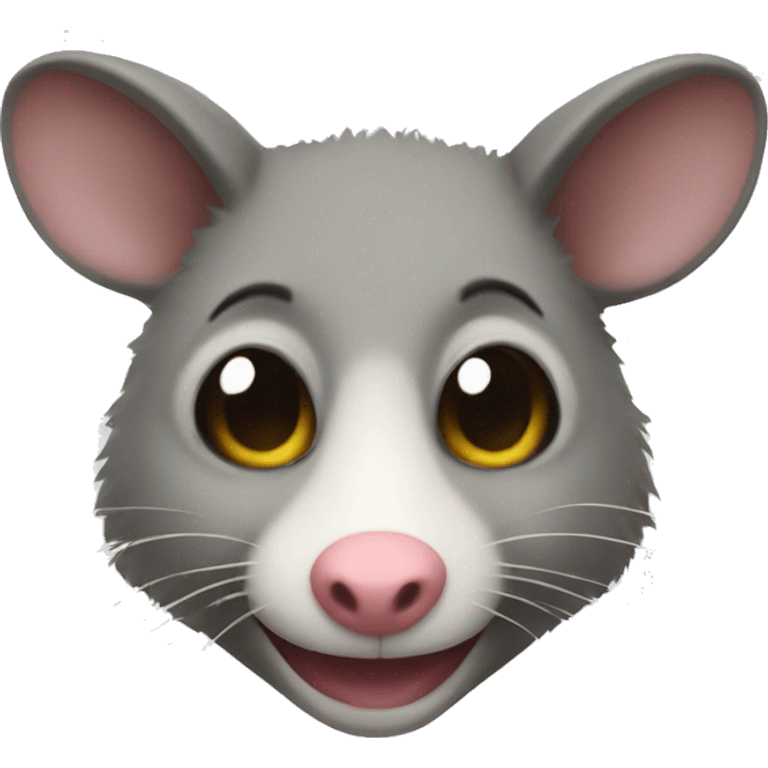 A possum emoji emoji