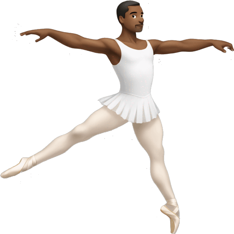 ballet dancer man white emoji