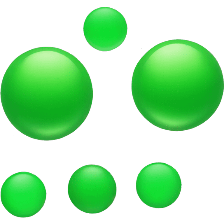 green sphère emoji