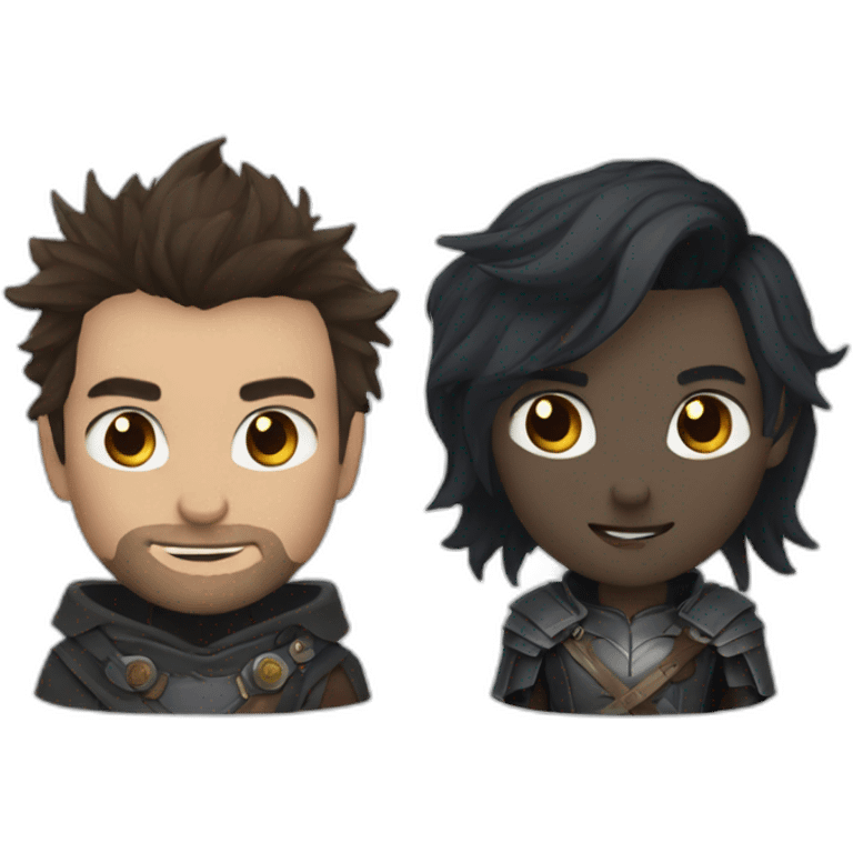 Vox Machina Vex and Vax emoji