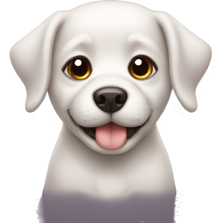 Cute little dog emoji