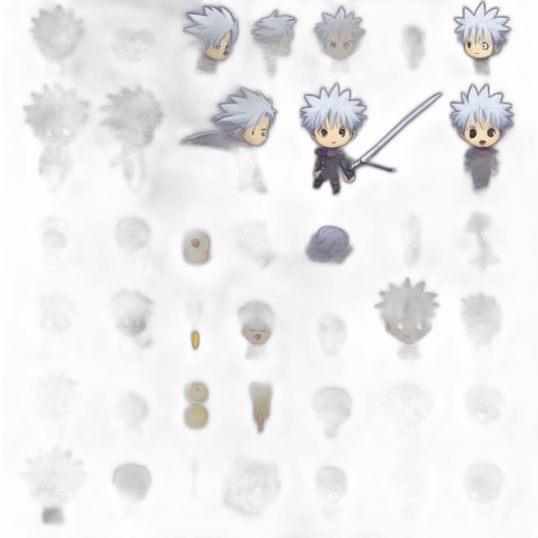 Killua hunter x hunter emoji