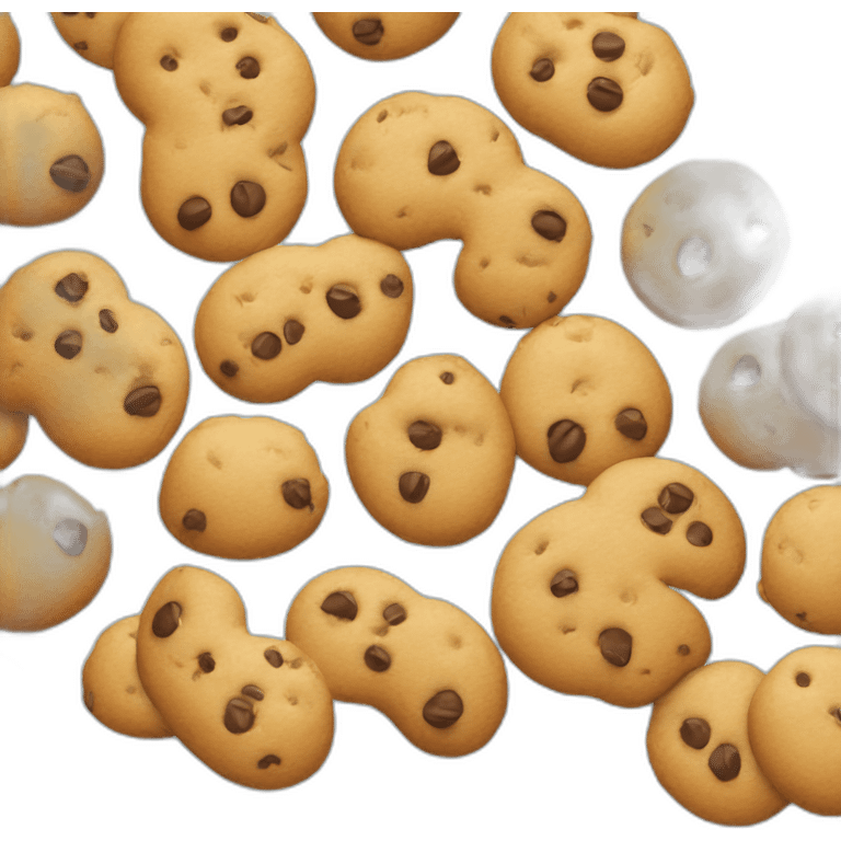 Cookie dough emoji