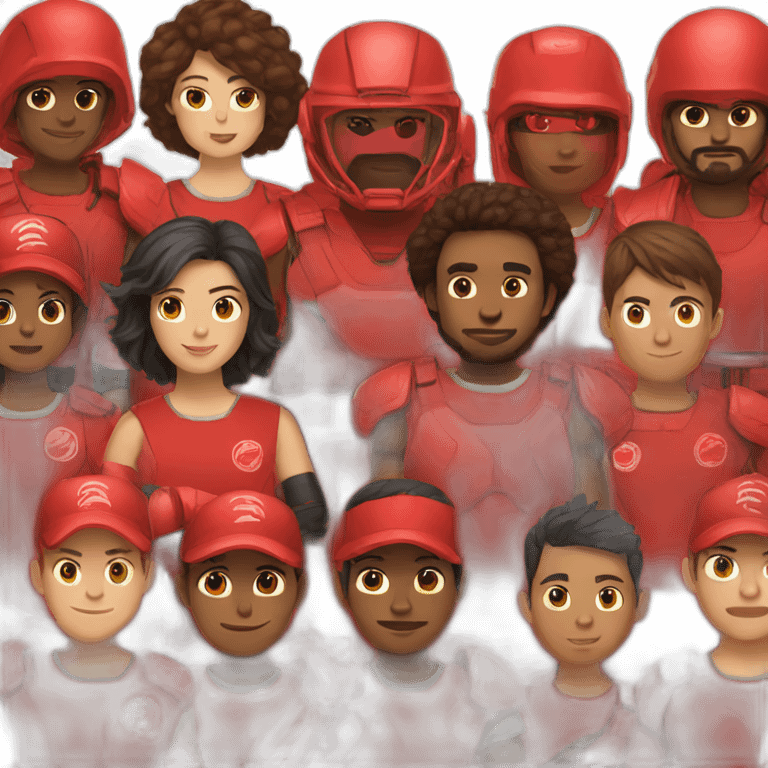 Red team emoji