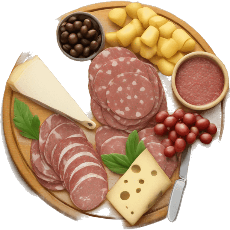 Charcuterie board emoji