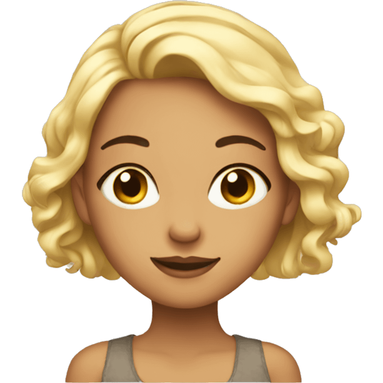 Beautiful girl emoji