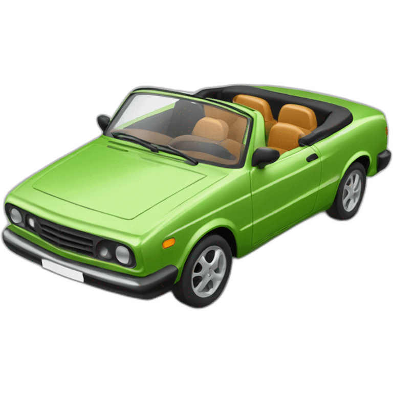 Voiture volante emoji