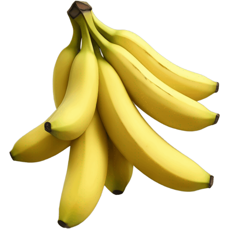 Group of anthropomorphic bananas hugging emoji