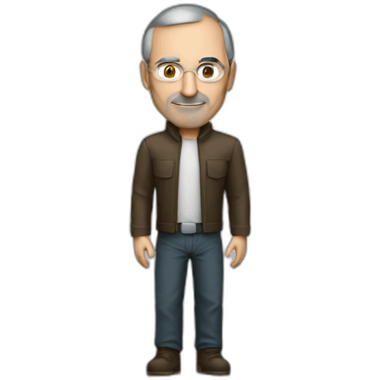 Steve jobs as the force emoji