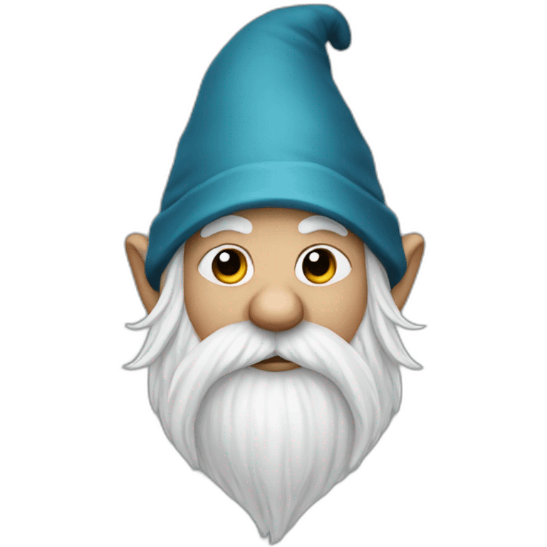 gnome with mask emoji