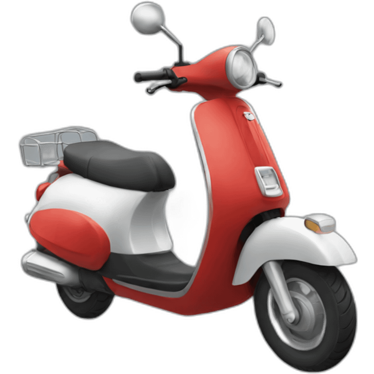 red scooter emoji