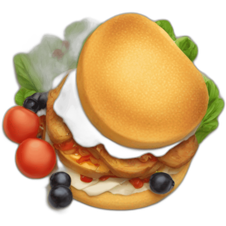 Gourmet food plate emoji