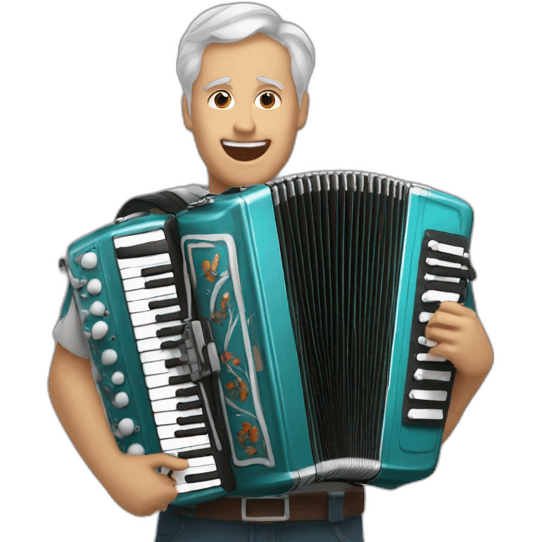 Erlandskian Terminian Accordion Instrument emoji