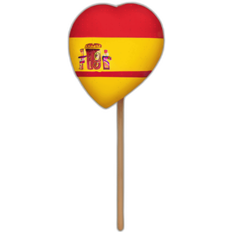 heart, spain flag, no shield emoji