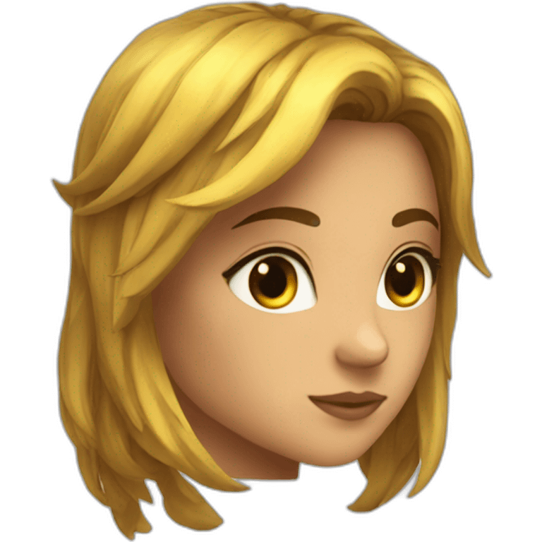 Hada leona emoji