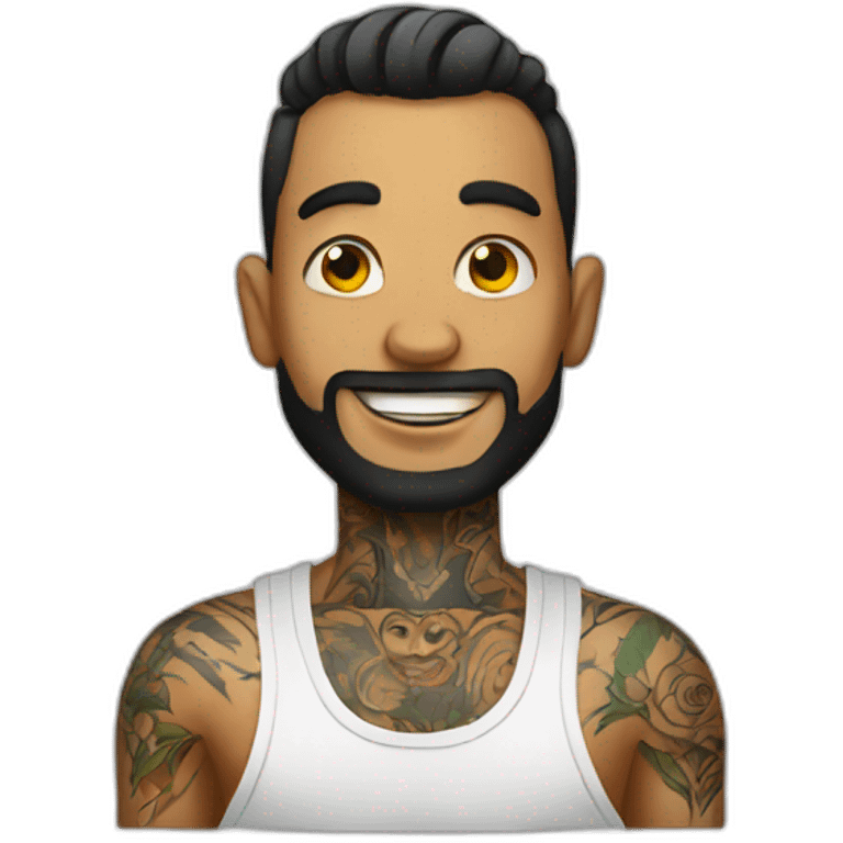 Tattoo guy emoji