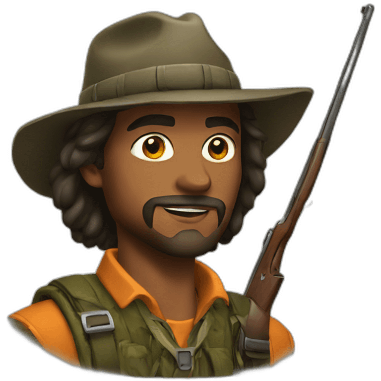 hunter emoji