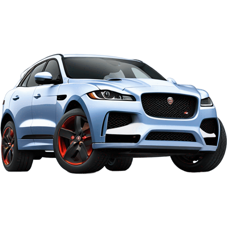 Jaguar f pace svr  emoji