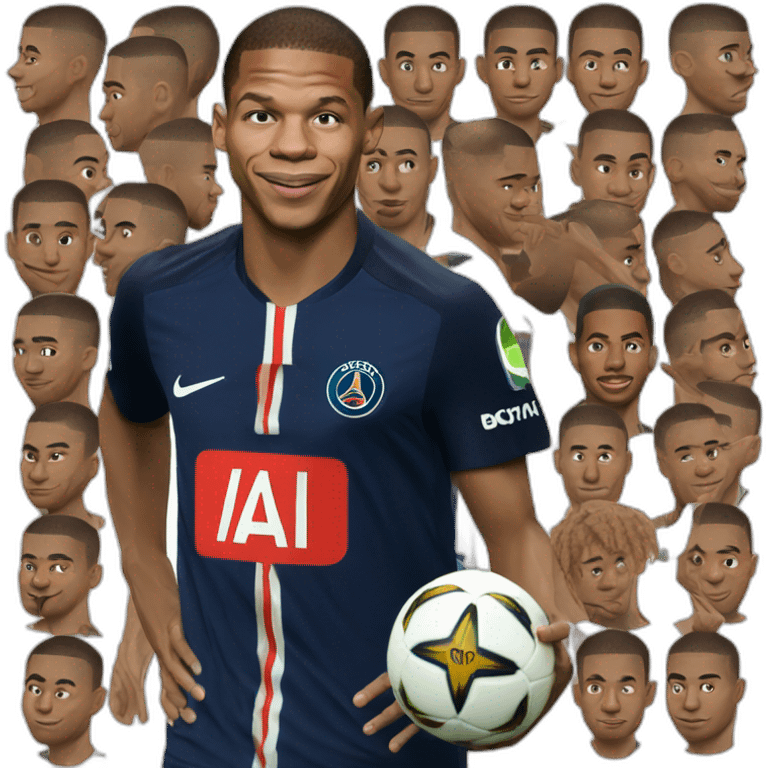 Kilyan Mbappé meme emoji