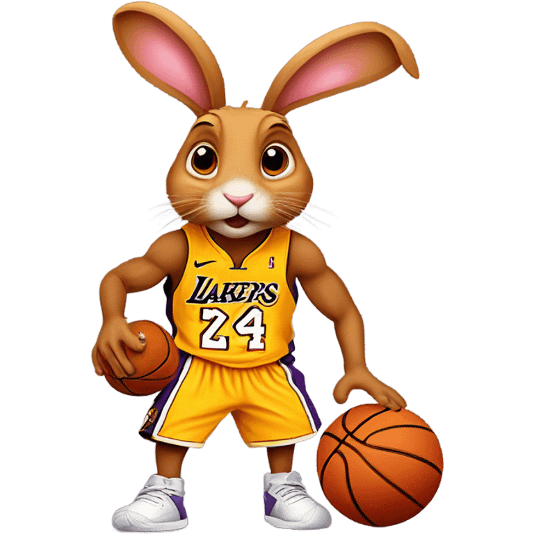 Ginger Bunny Kobe Bryant emoji