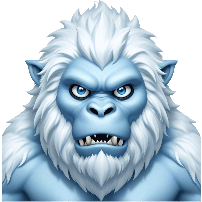 Cinematic Realistic WoW Yeti Portrait, captured in a dynamic, battle-ready stance, muscles rippling beneath dense fur of icy white and pale blue. His piercing ice-blue eyes blaze with raw power as frost clings to his form, rendered with dramatic natural lighting and high shine, exuding fierce, untamed strength in the midst of a wintry combat pose. emoji