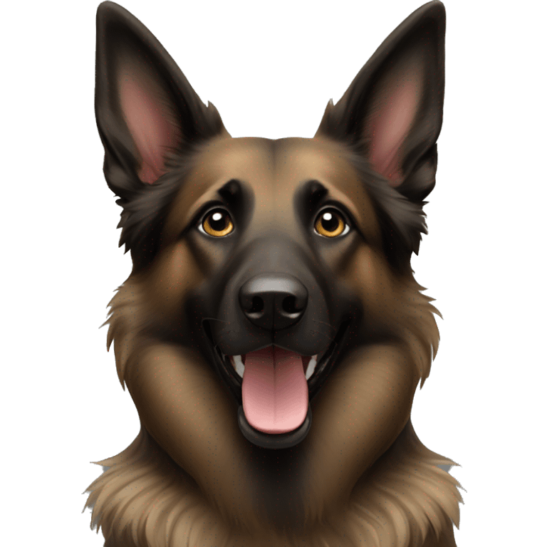 Belgian shepherd dog emoji