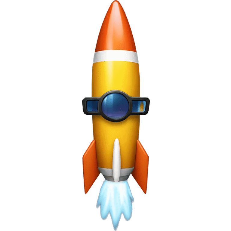 techbrewers logo rocket with sunglasses emoji