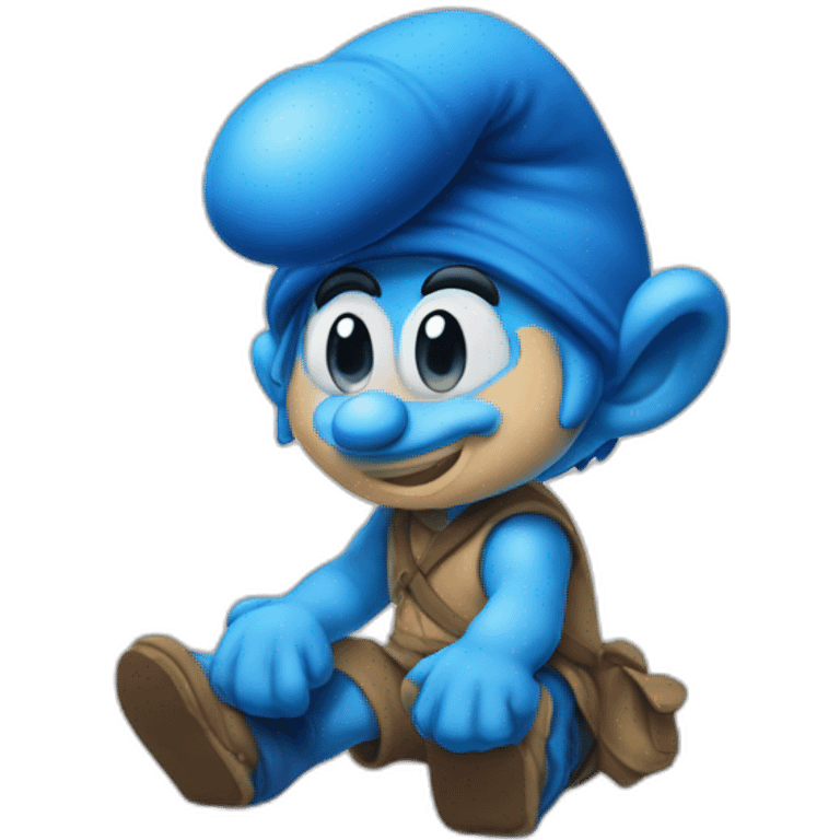 Smurf cag emoji