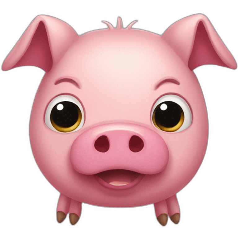 Spider pig emoji