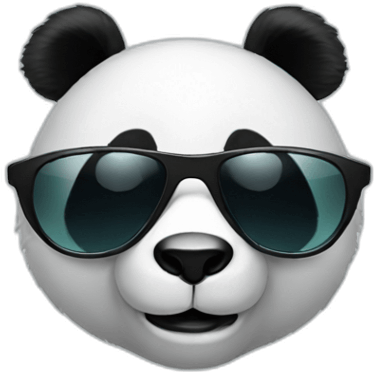 panda with sunglasses  emoji