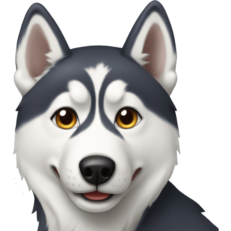 Husky  emoji