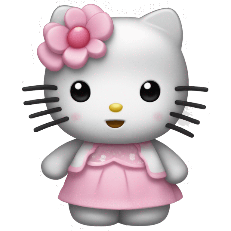 Cute hello kitty  emoji