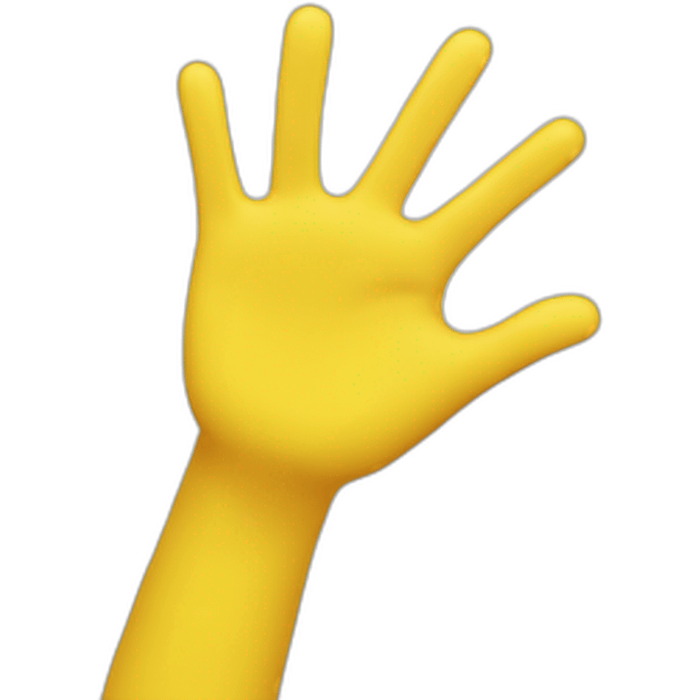 yellow-smile-like-hand emoji