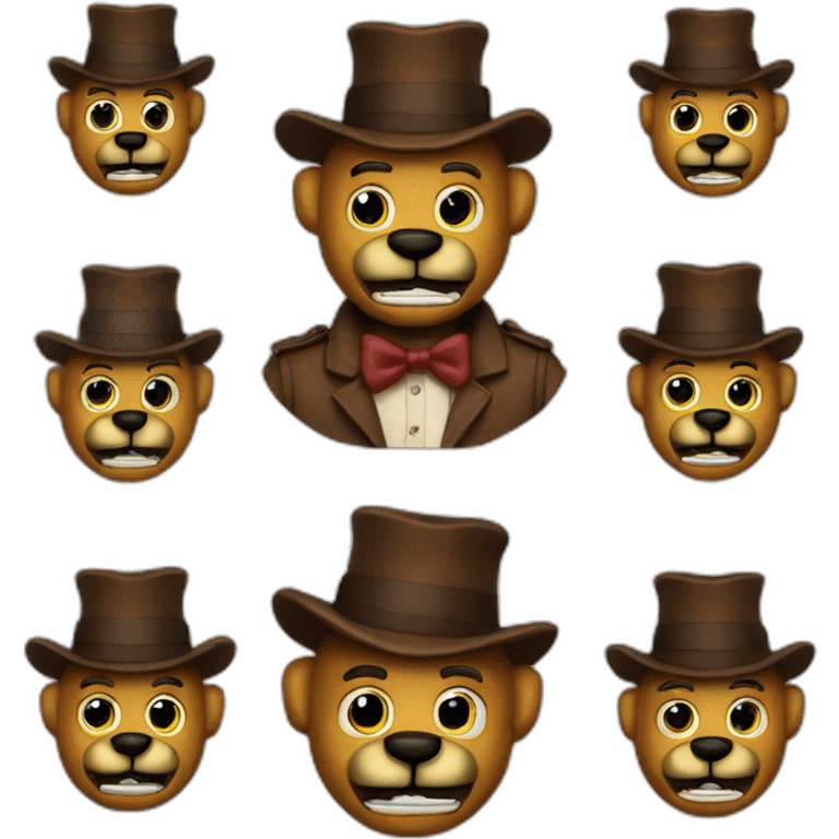 Freddy fazbears emoji