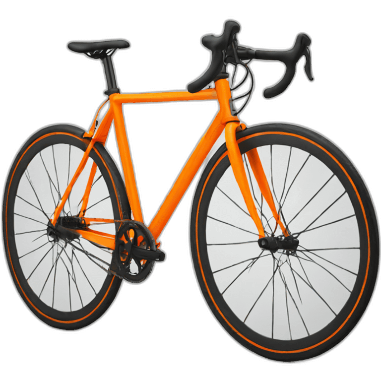 Orange Single Speed Bike emoji