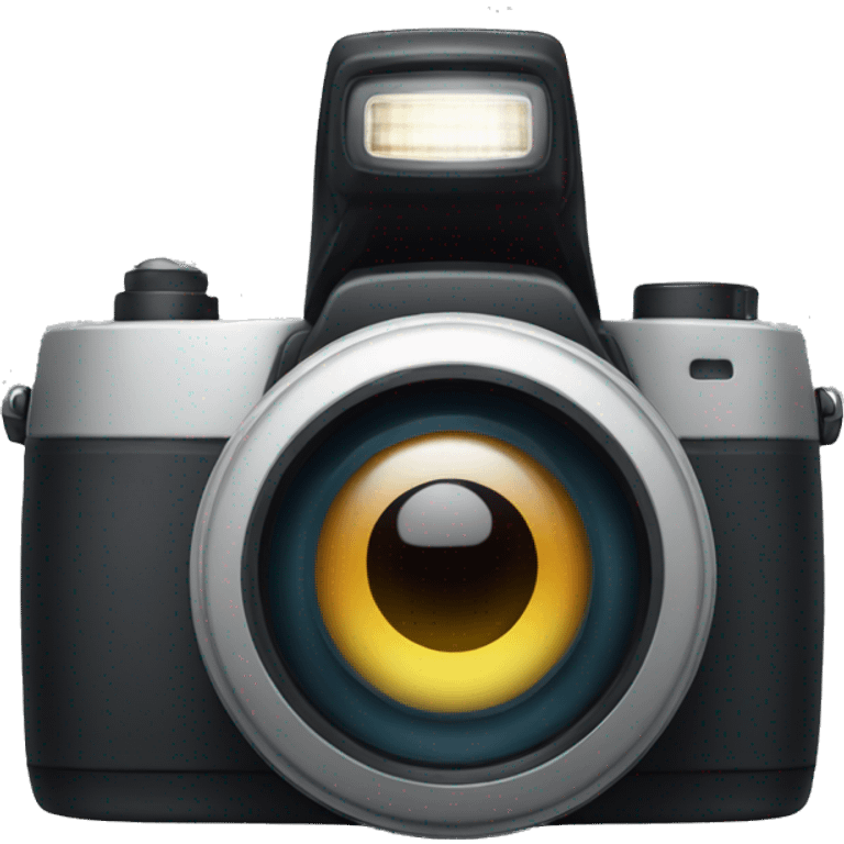 camera with flash emoji