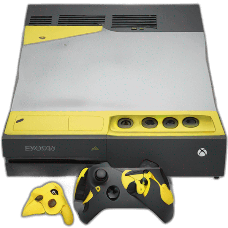 Xbox séries X yellow emoji