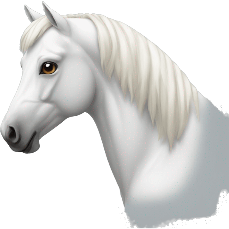 white horse emoji