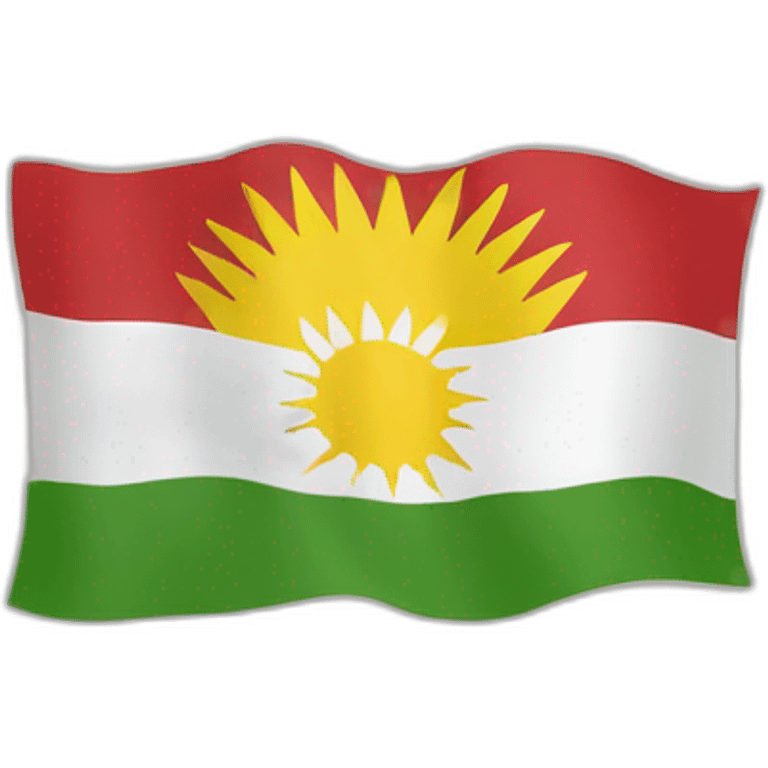 Kurdistan flag emoji