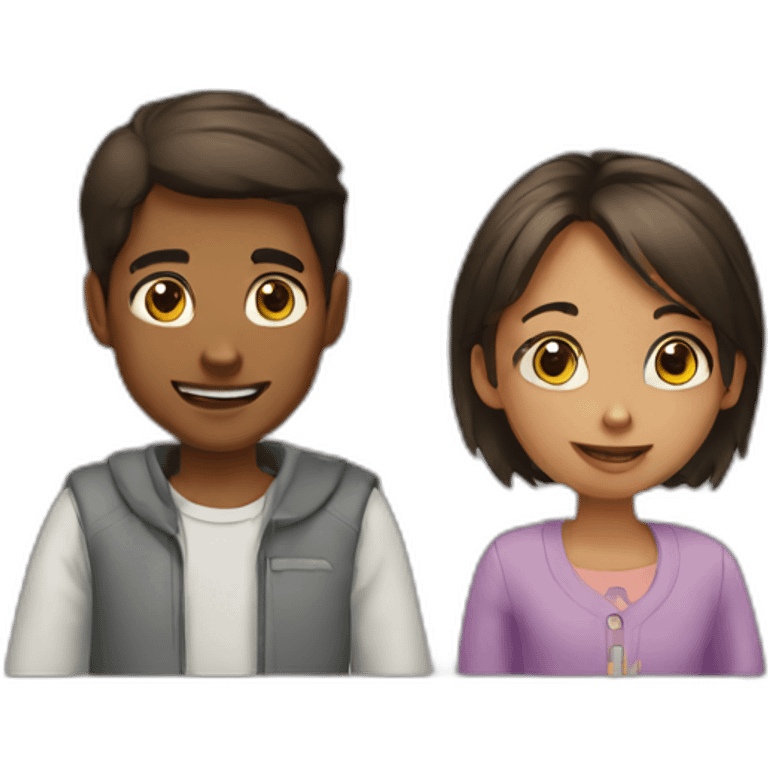 brother and sister emoji