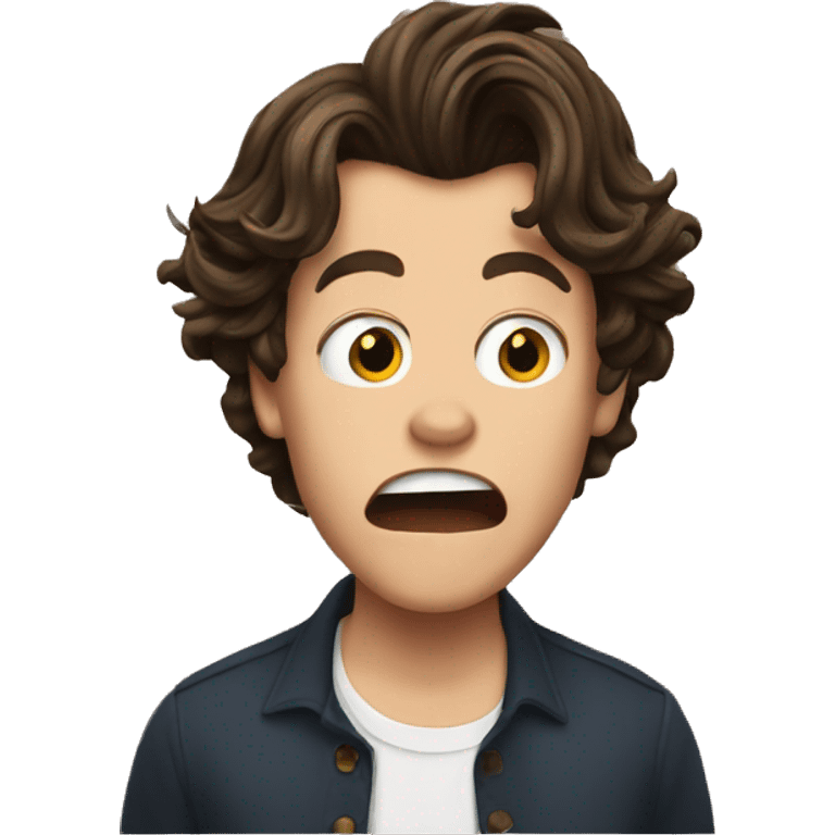 Harry Styles surprised emoji